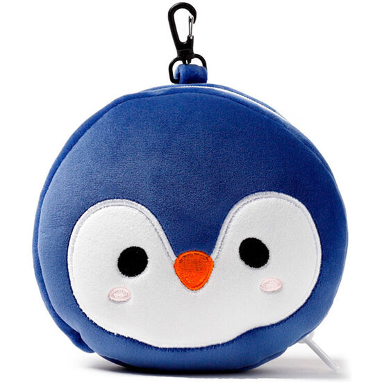 ALMOHADA VIAJE ANTIFAZ PINGÜINO ADORAMALS RELAXEAZZZ image 2