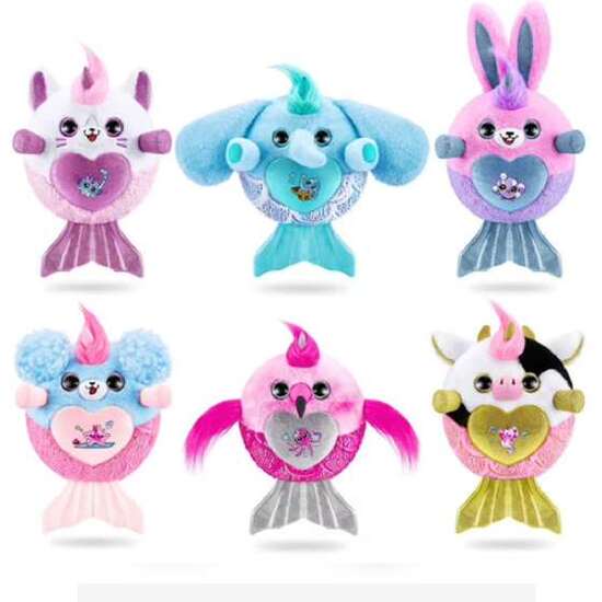 PELUCHE ANIMALES RAINBOCORNS SIRENA EN HUEVO CON UN MONTON DE ACCESORIOS, 30 CM. - MODELOS SURTIDOS image 2