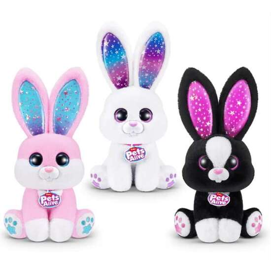 PELUCHE MAGIC BUNNY INTERACTIVO CON VARITA MÁGICA Y ACCESORIOS 35 CM - MODELOS SURTIDOS image 2