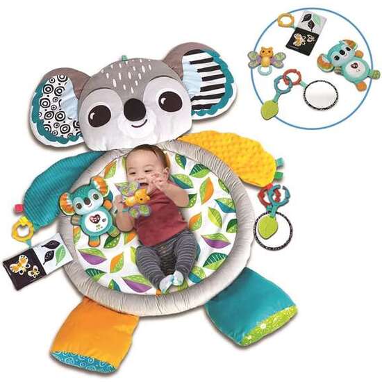 MANTA DE JUEGOS KOALA DORMILÓN CON 5 SONAJEROS, LUCES Y SONIDOS image 1