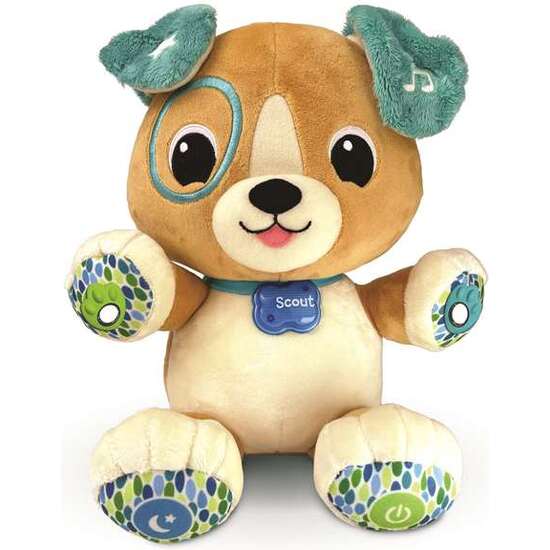 PELUCHE SCOUT PATITAS DIVERTIDAS CON MÁS DE 15 ACTIVIDADES ¡PODRÁS ENSEÑARLE EL NOMBRE DE TU HIJO! image 0