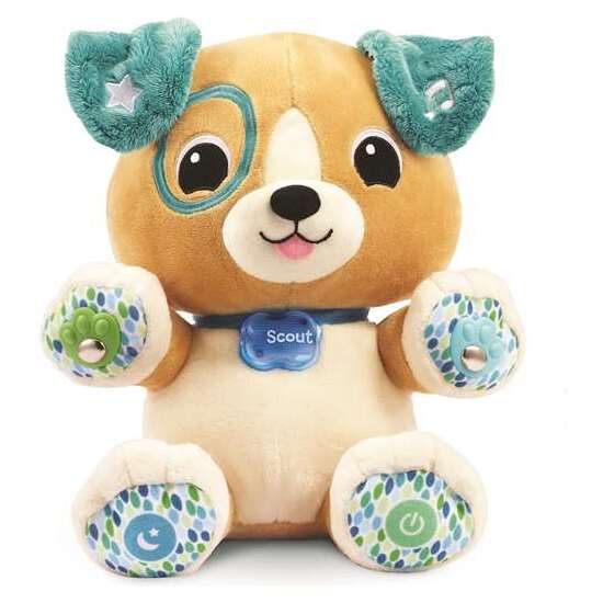 PELUCHE SCOUT PATITAS DIVERTIDAS CON MÁS DE 15 ACTIVIDADES ¡PODRÁS ENSEÑARLE EL NOMBRE DE TU HIJO! image 1