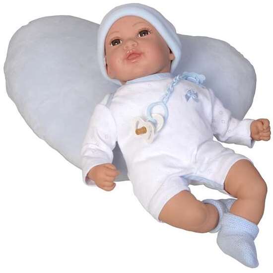 MUÑECA RECIEN NACIDO ENCANTOS BEBE ELSA 48 CM. INCLUYE GORRO ROSA. image 1
