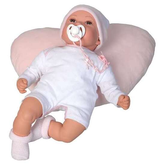 MUÑECA RECIEN NACIDO ENCANTOS BEBE ELSA 48 CM. INCLUYE GORRO ROSA. image 3