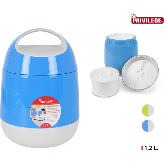 1,2L PLAST. FOOD VACUUM FLASK PRIVILEGE image 0