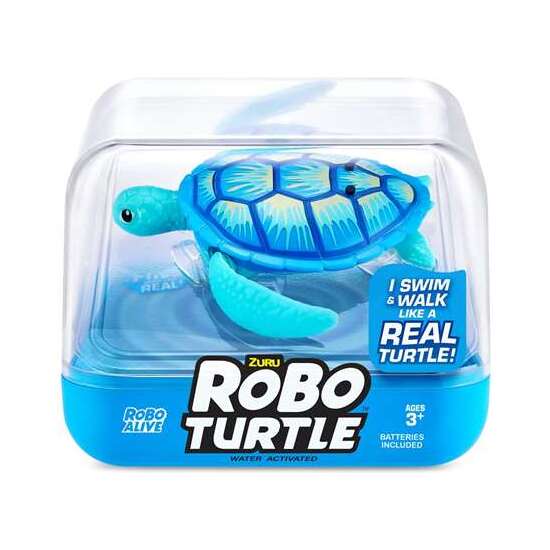 FIGURA TORTUGA ROBOTURTLE, NADA Y CAMINA 7X9X9CM - MODELOS SURTIDOS image 2