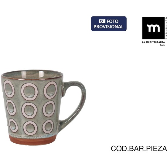 MUG 200CC GRIS ALMUDENA MD image 0