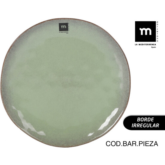 PLATO 26,5CM MACARELLA GREEN MD image 0