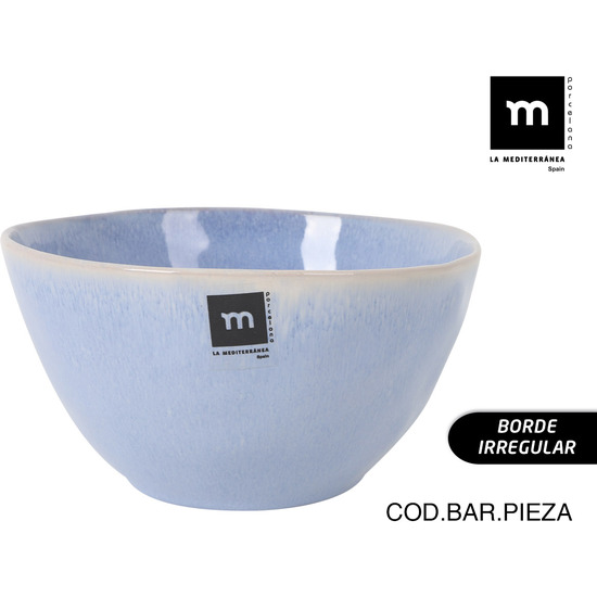 BOL 1300ML Ø18X9,5CM MACARELLA BLUE MD image 0