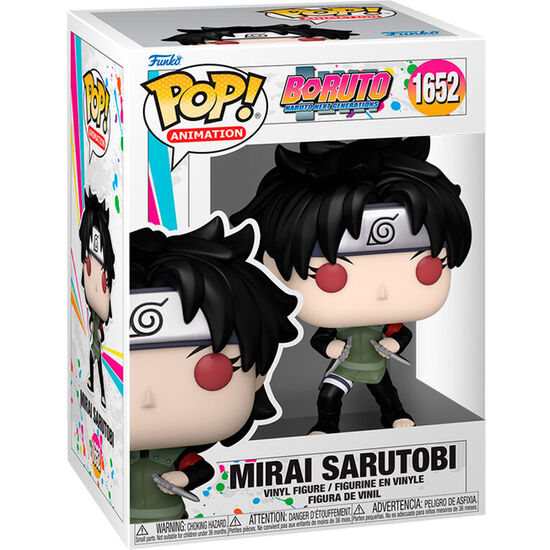 FIGURA POP BORUTO MIRAI SARUTOBI image 0