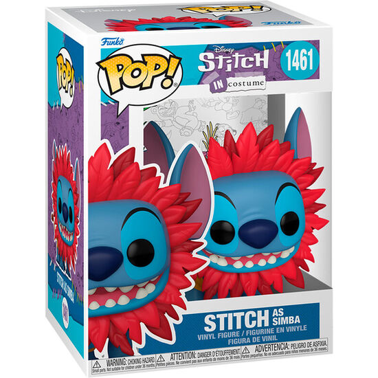 FIGURA POP DISNEY STITCH AS SIMBA image 0