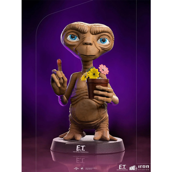 FIGURA MINICO E.T. EL EXTRATERRESTRE 15CM image 1
