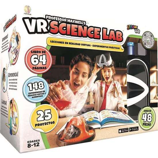 JUEGO REALIDAD VIRTUAL PROFESSOR MAXWELL´S LABORATORIO DE CIENCIAS. CON 25 PROYECTOS DE CIENCIAS image 0