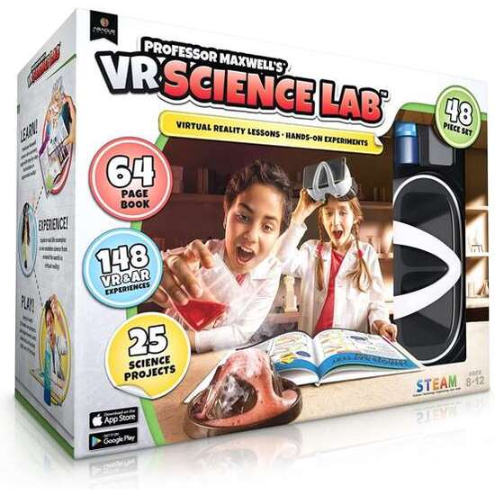 JUEGO REALIDAD VIRTUAL PROFESSOR MAXWELL´S LABORATORIO DE CIENCIAS. CON 25 PROYECTOS DE CIENCIAS image 1