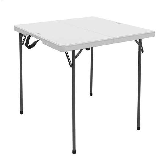 MESA CUADRADA PLEGABLE MALETÍN LIFETIME 94X94X74 CM image 0