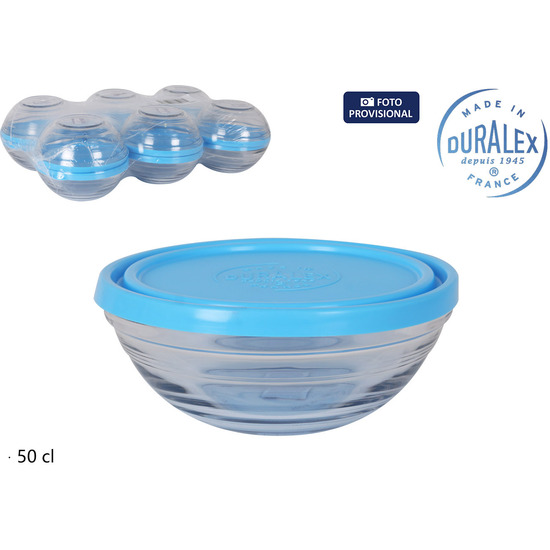 STACKABLE BOWL Ш14X5,5CM LYS W/LID ROUND image 0
