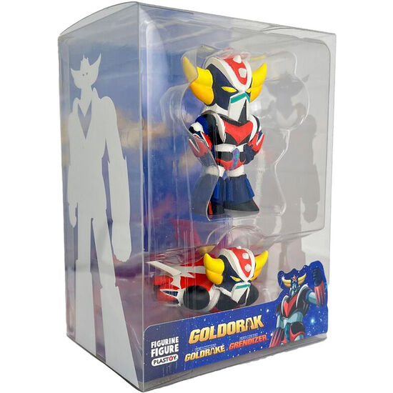 SET 2 FIGURAS GOLDORAK SPAZER & GOLDORAK GRENDIZER STANDING GOLDORAK 6CM image 0