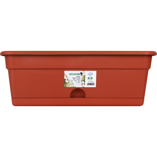 PLANTER W/RESERVOIR 50X20 GREENTIME image 1