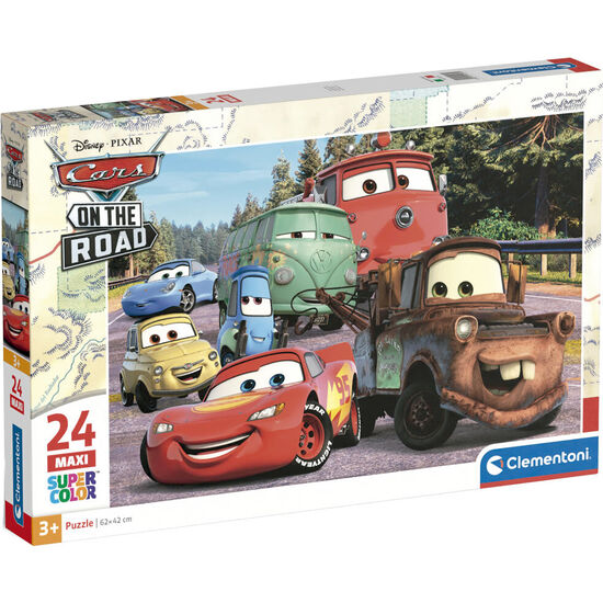 PUZZLE MAXI CARS DISNEY 24PZS image 0