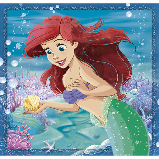 PUZZLE PRINCESAS DISNEY 3X48PZS image 1