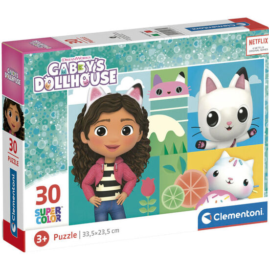 PUZZLE LA CASA DE MUÑECAS DE GABBY 30PZS image 0