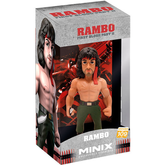 FIGURA MINIX RAMBO 12CM image 0