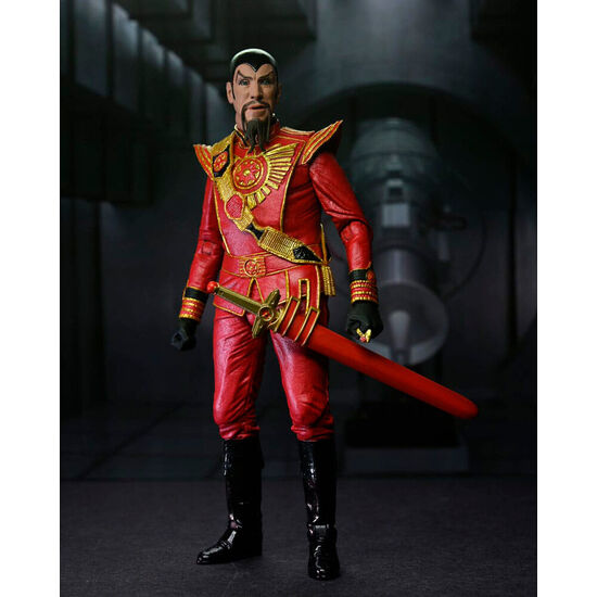 FIGURA ULTIMATE MING RED MILITARY OUTFIT FLASH GORDON 1980 18CM image 1