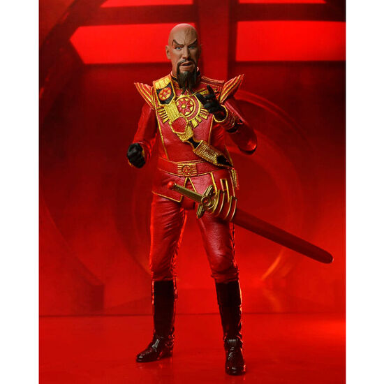 FIGURA ULTIMATE MING RED MILITARY OUTFIT FLASH GORDON 1980 18CM image 3