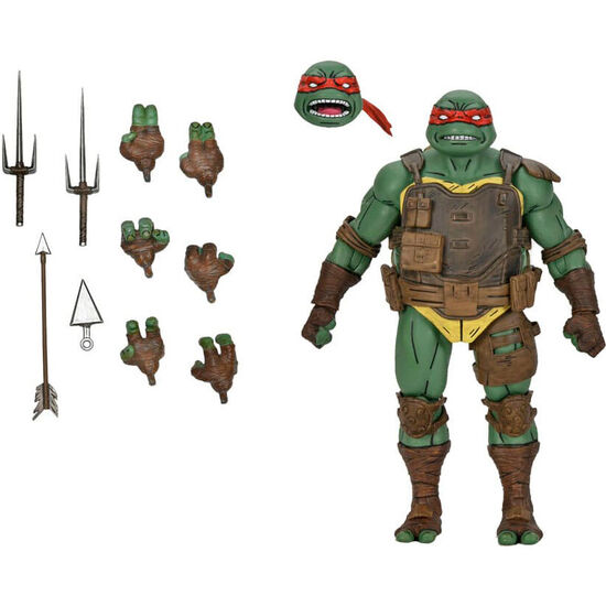 FIGURA ULTIMATE RAPHAEL THE LAST RONIN TEENAGE MUTANT TORTUGAS NINJA 18CM image 0