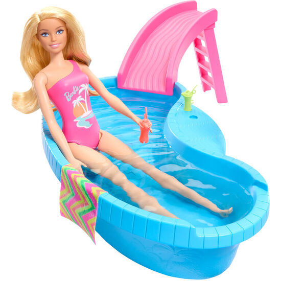 MUÑECA + PISCINA BARBIE image 2