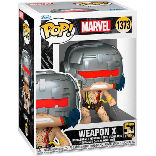 FIGURA POP MARVEL WOLVERINE 50TH ANNIVERSARY - WEAPON X image 0
