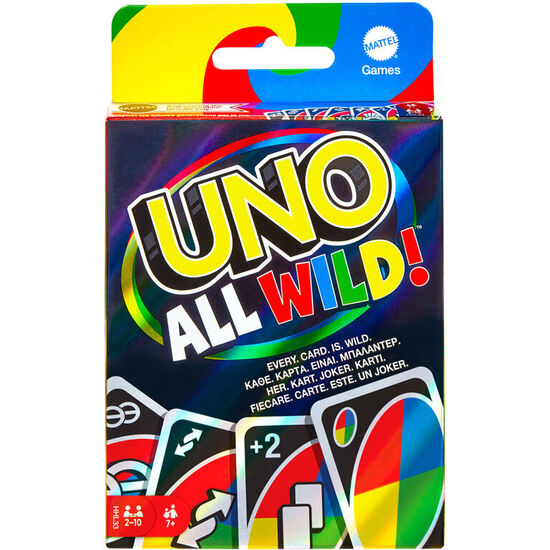 JUEGO CARTAS UNO ALL WILD! image 0