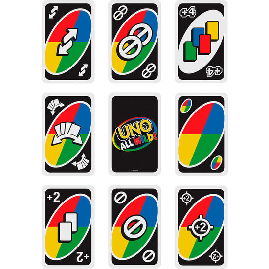 JUEGO CARTAS UNO ALL WILD! image 1