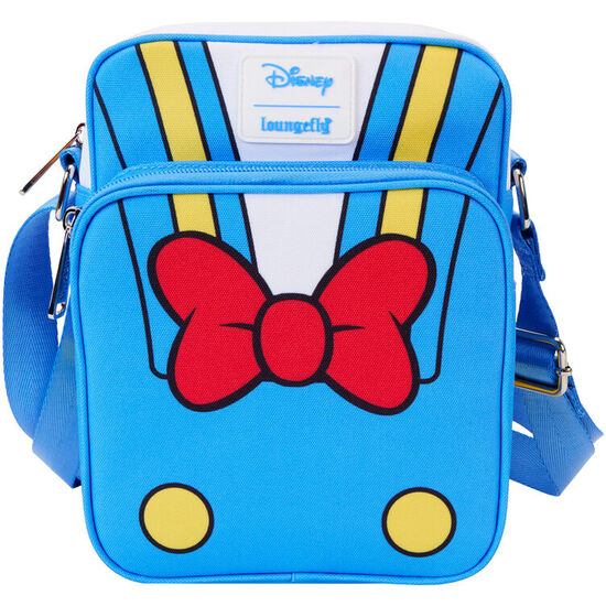 BOLSO BANDOLERA NYLON 90TH ANNIVERSARY PATO DONALD DISNEY LOUNGEFLY image 0