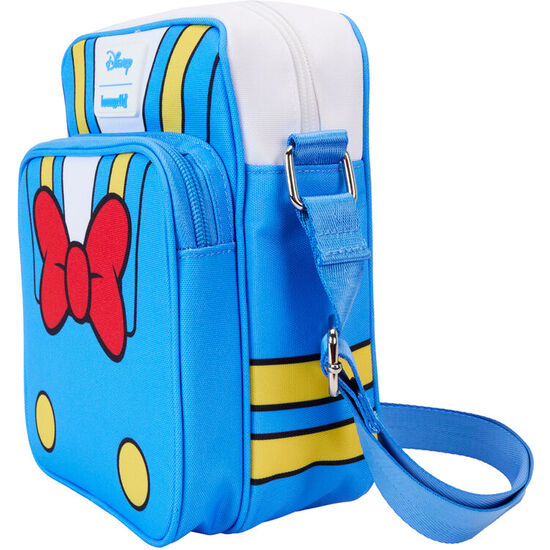 BOLSO BANDOLERA NYLON 90TH ANNIVERSARY PATO DONALD DISNEY LOUNGEFLY image 1