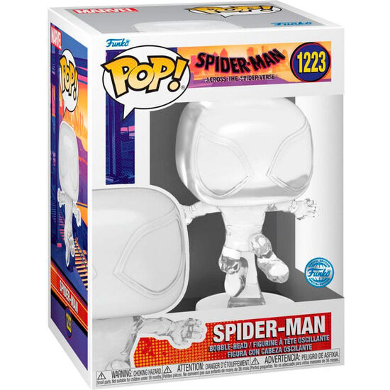 FIGURA POP MARVEL SPIDEMAN ACROSS THE SPIDERVERSE SPIDER-MAN EXCLUSIVE image 0
