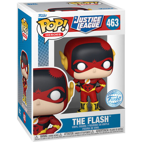 FIGURA POP DC COMICS JUSTICE LEAGUE THE FLASH EXCLUSIVE image 0