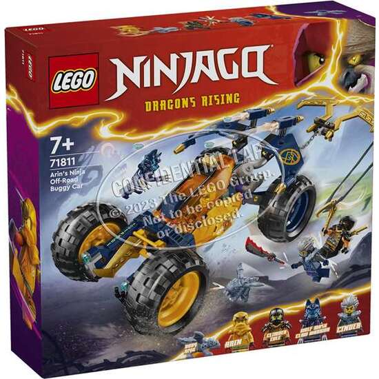 JUEGO DE CONSTRUCCION BUGGY TODOTERRENO NINJA DE ARIN LEGO NINJAGO image 0