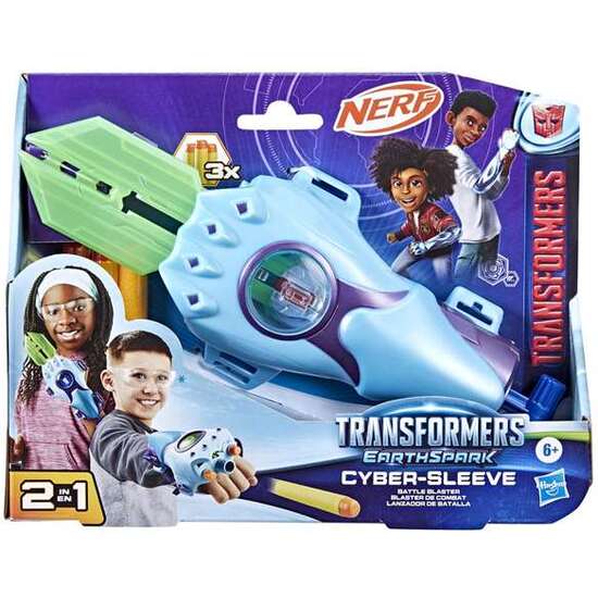 LANZADOR DE BATALLA CYBERSLEEVE DE TRANFORMERS EARTHSPARK. 67X19.1X25.4 CM image 3