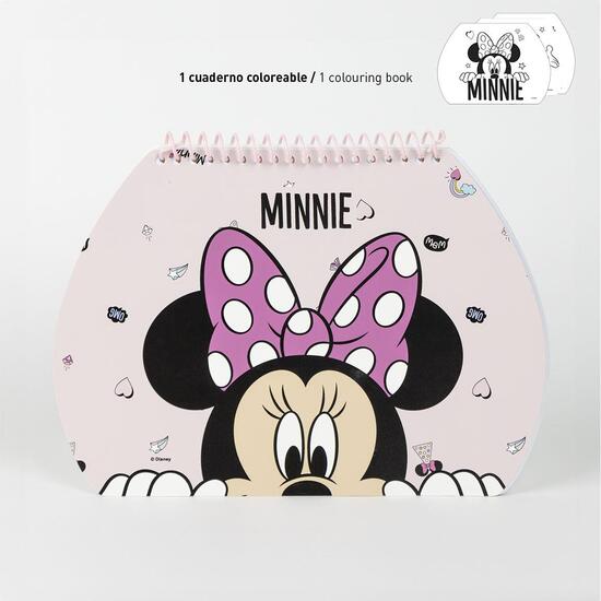 SET PAPELERÍA COLOREABLE MALETÍN MINNIE image 3