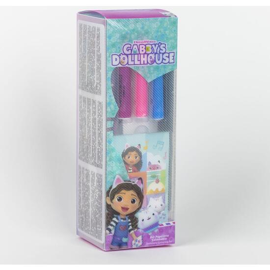 SET PAPELERÍA COLOREABLE GABBY´S DOLLHOUSE image 4