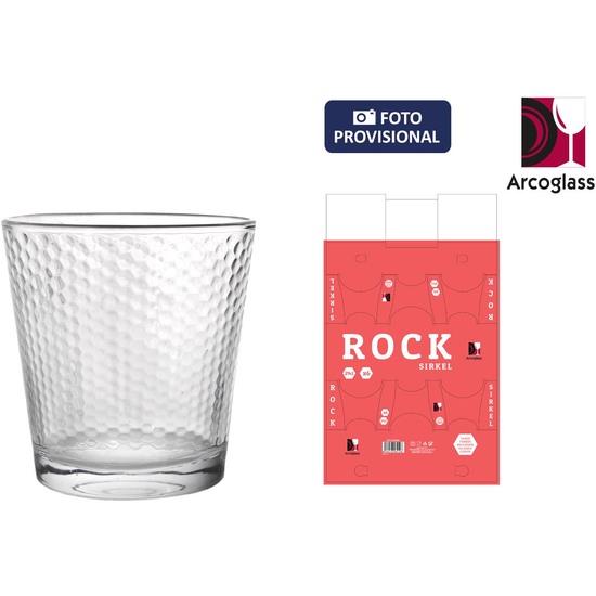 SET 6 VASOS 290CC ROCK SIRKEL image 0