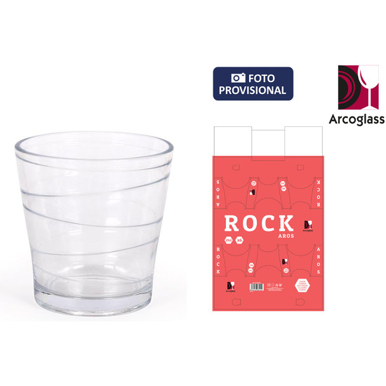 SET 6 VASOS 290CC ROCK AROS image 0
