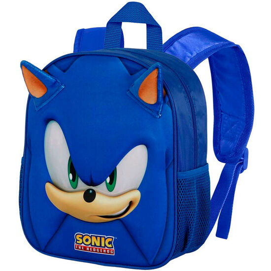 MOCHILA 3D FACE SONIC THE HEDGEHOG 31CM image 2