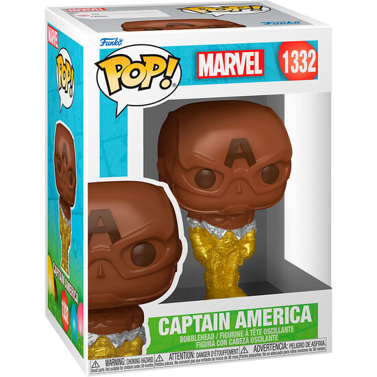FIGURA POP MARVEL CAPITAN AMERICA image 1