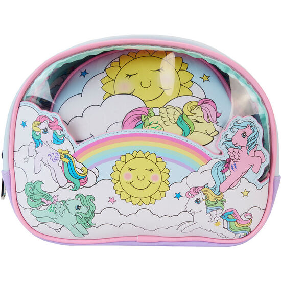 SET 3 NECESERES SKY SCENE MY LITTLE PONY LOUNGEFLY image 0