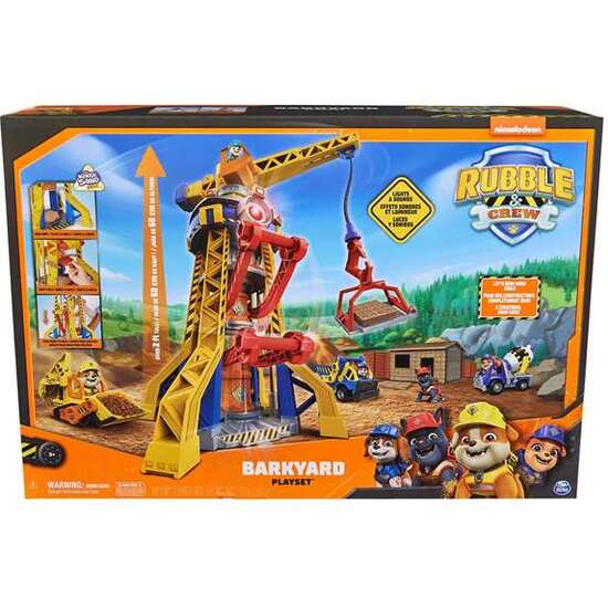 PATIO DE TRABAJO PAW PATROL DE RUBBLE 38,42X56,52X13,65 CM image 0