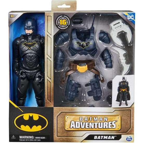 FIGURA BATMAN DE LUJO CON ACCESORIOS 30 CM. image 0