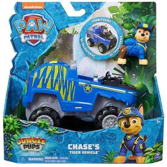 VEHÍCULO PAW PATROL JUNGLE INCLUYE UNA FIGURA. 23,18X22,86X9,84 CM - MODELOS SURTIDOS image 5