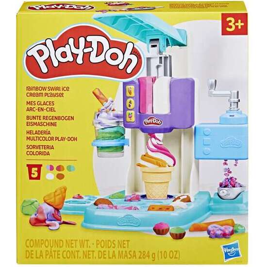 HELADERÍA MULTICOLOR PLAY-DOH. CREA LOS HELADOS MÁS COLORIDOS CON LA NUEVA HELADERIA. image 0